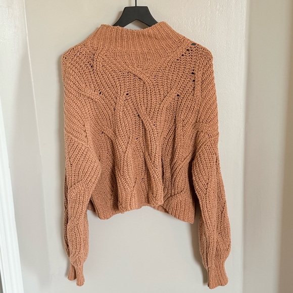100% Cotton FREE PEOPLE Seasons Change Cozy Knit Sweater - Picture 3 of 8